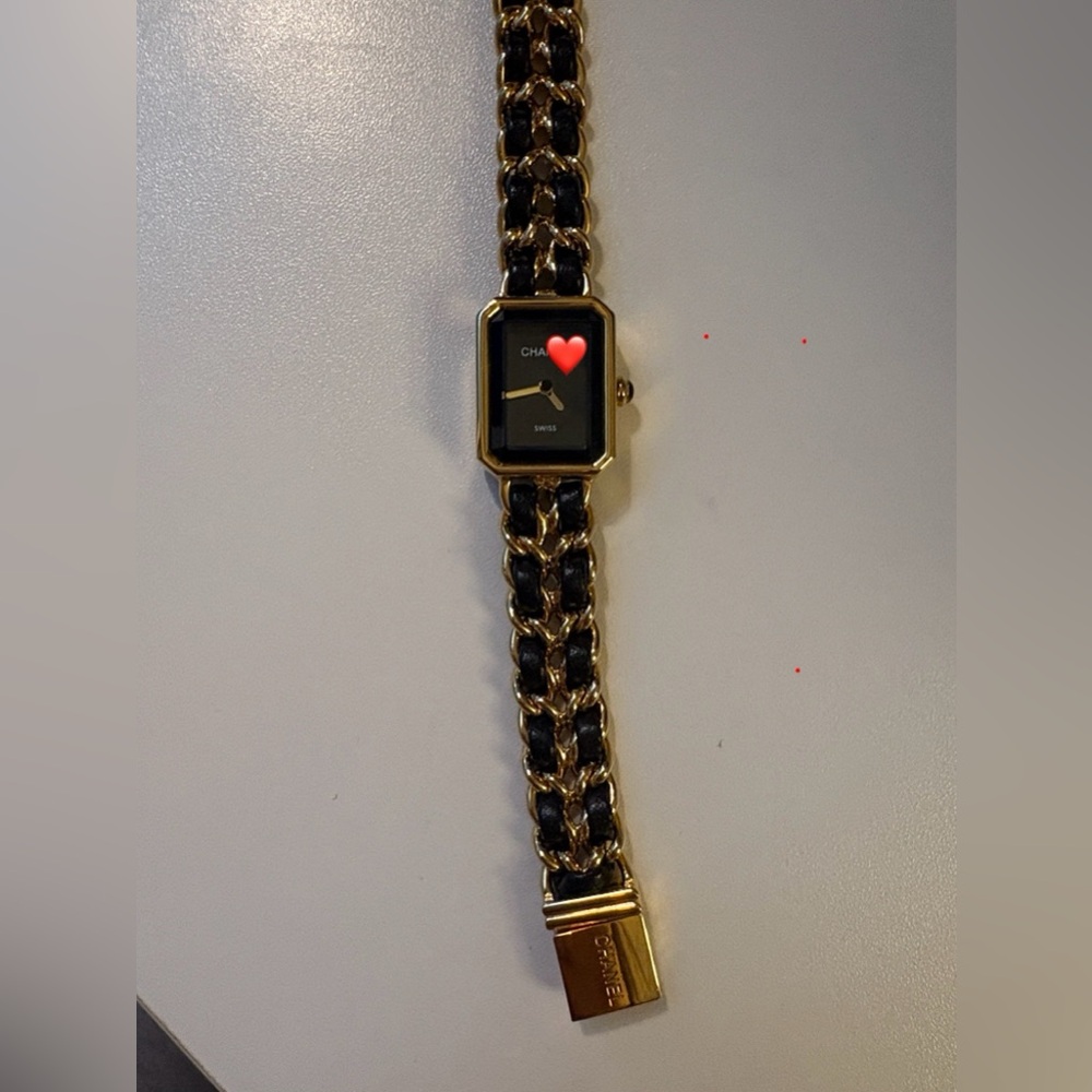 Black and Gold Watch